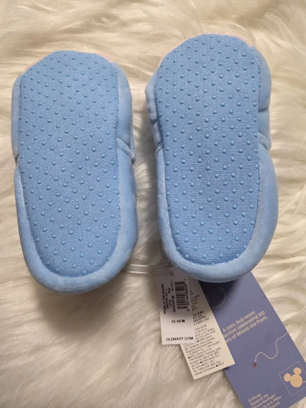 Old Navy x Disney Eeyore Baby Slippers